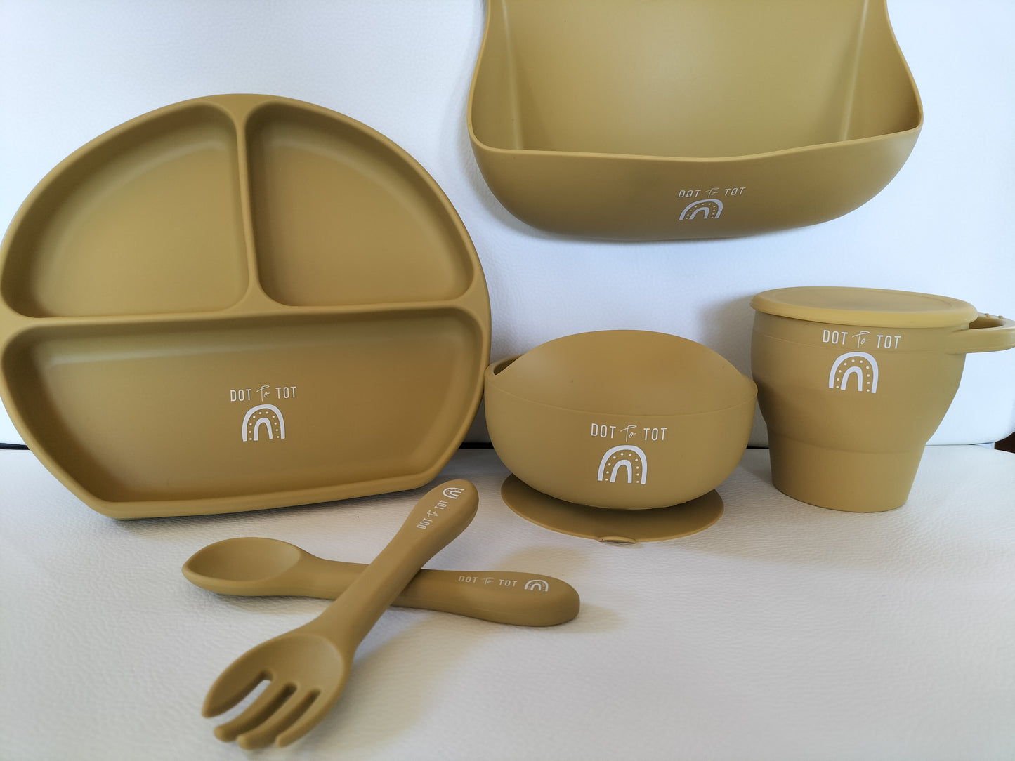 6 PIECE SILICONE DINNERWARE SET